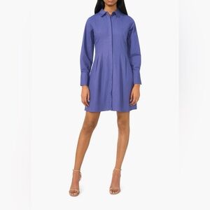 Halogen Women’s Long-sleeve Button Shirtdress